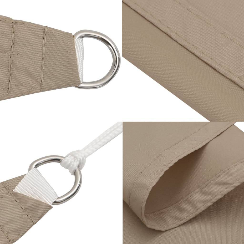 Coussin/parasol polyuréthane taupe  4 x 4 m  - Prolenta premium p336.3 - Image 6