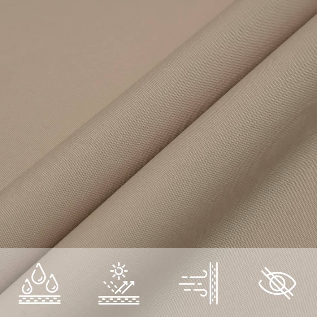Coussin/parasol polyuréthane taupe 4 x 4 m - Prolenta premium p336.3 - Image 7