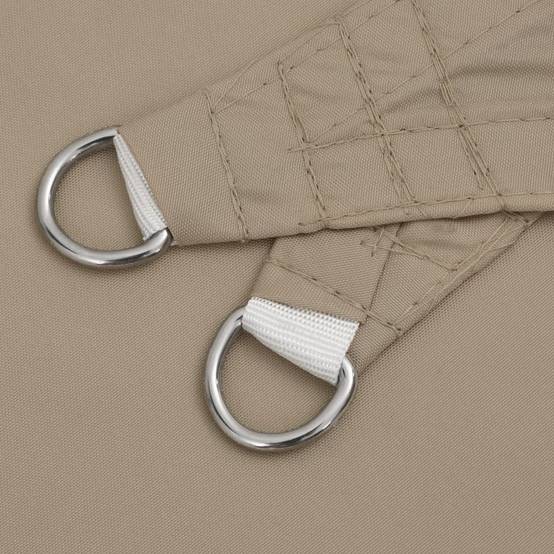 Coussin/parasol polyuréthane taupe 4 x 4 m - Prolenta premium p336.3 - Image 5