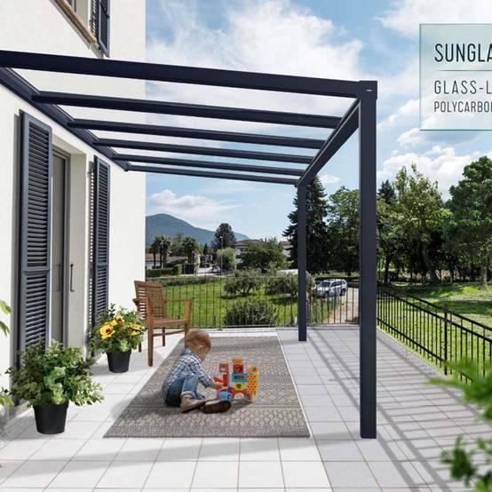 Canopia - Canopia Pergola Stockholm 3,4X3,7 Grise - Imagen 2