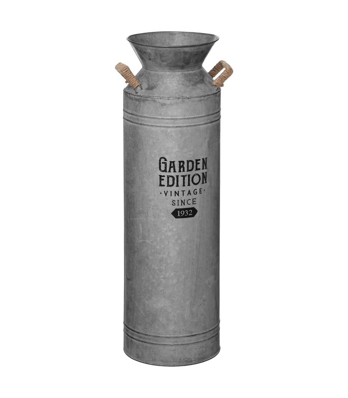 Pot à Lait décoratif en Zinc H 62 cm - Image 1