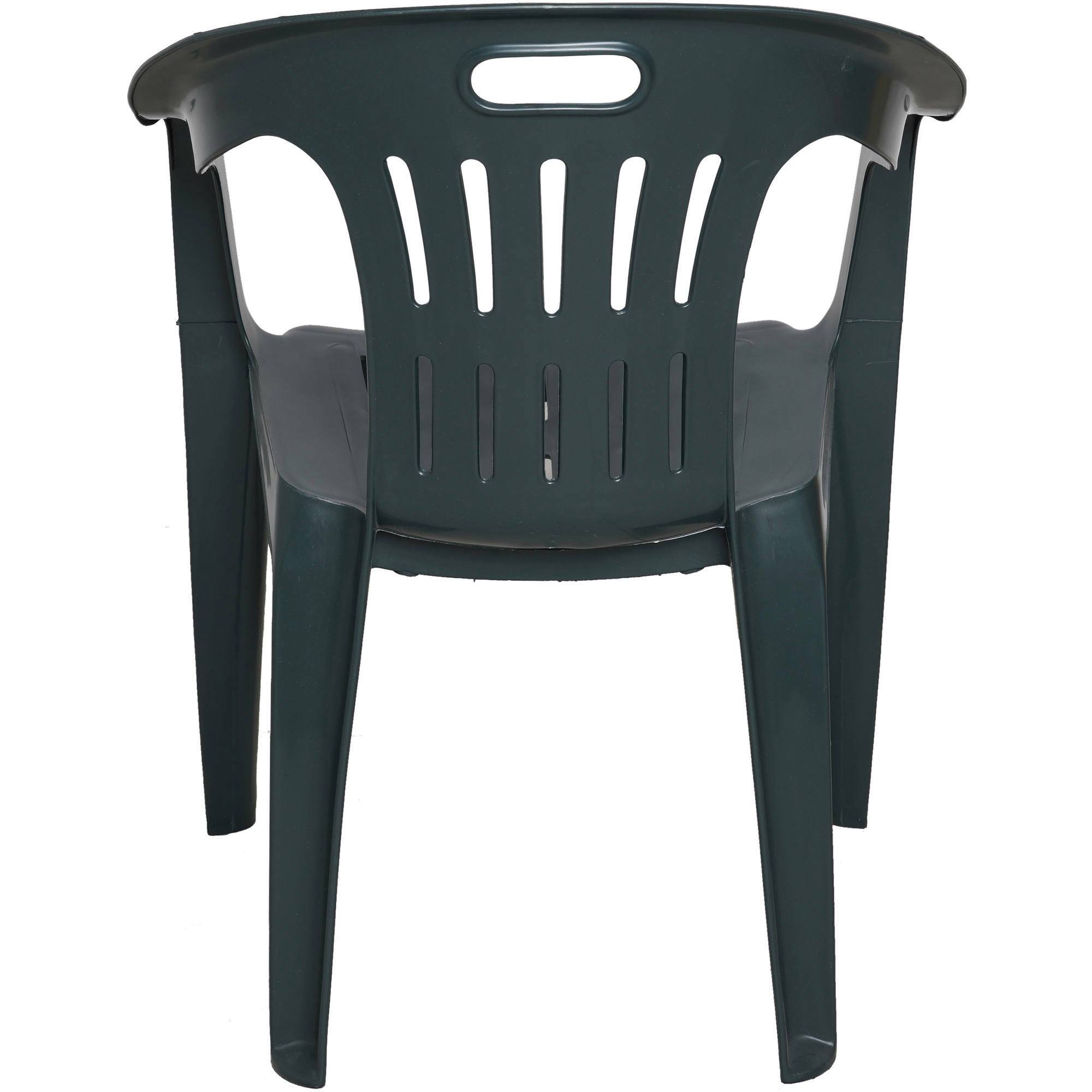 Dmora - Chaise d'extérieur Damorus, Siège de jardin, Chaise pour table à manger, Fauteuil d'extérieur, 100% Made in Italy, 56x55h78 cm, Vert - Dmora - Imagen 4