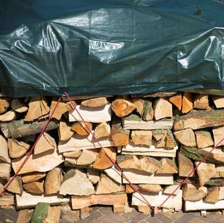 Bâche de protection pour tas de bois, Dimensions 4 x 3 m - Imagen 2