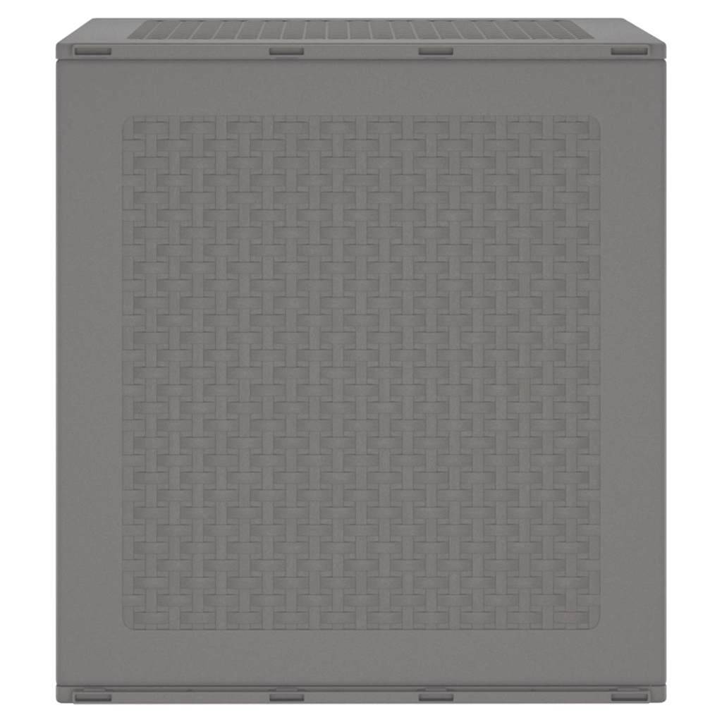 Coffre d'Extérieur Compact en Polypropylène pour Rangement Coussins Outils Gris Clair 55 cm – ComfortXL Outdoor Living - Image 6