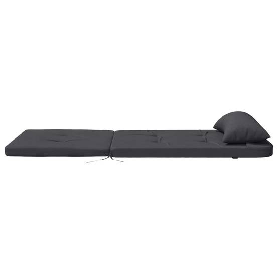 Coussins de chaise adirondack tissu oxford anthracite 126 x 58 x 4.5 cm - PANGIVO - Image 7