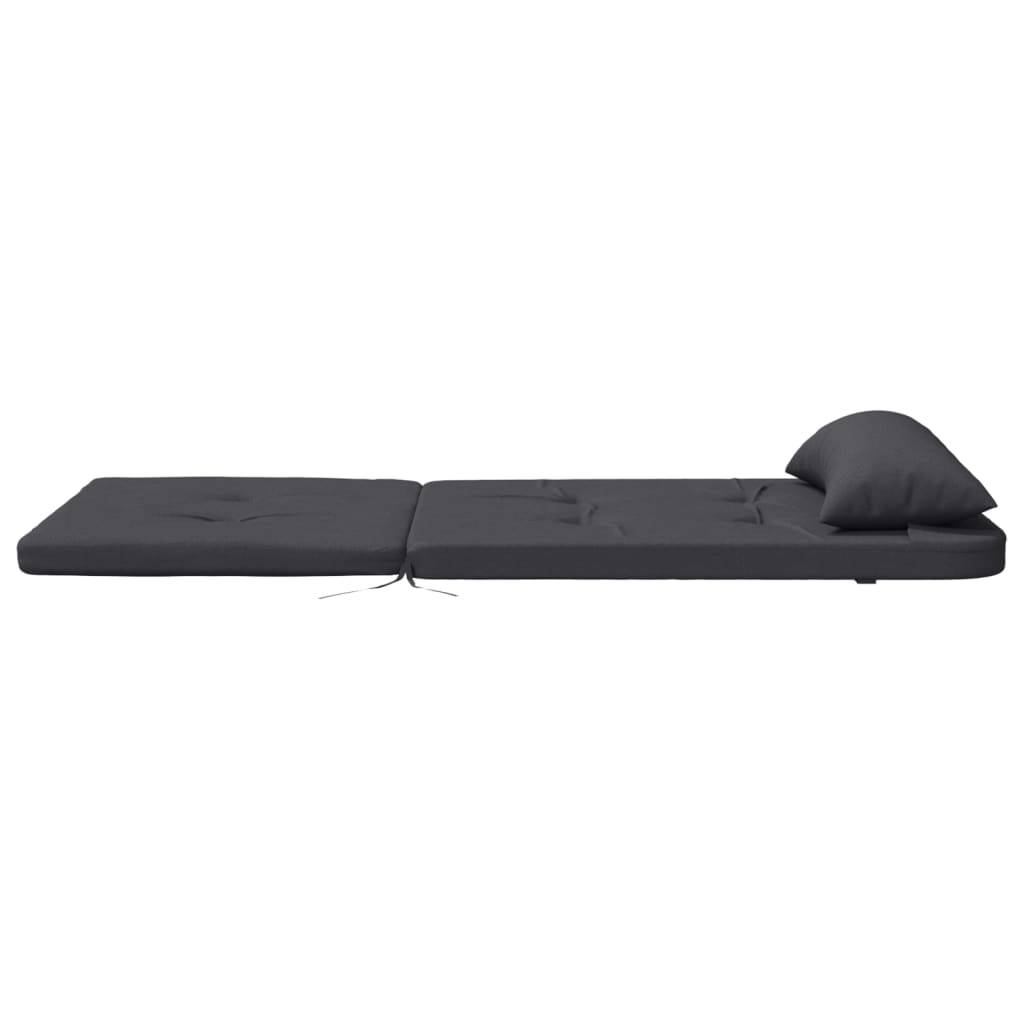 Coussins de chaise adirondack tissu oxford anthracite 126 x 58 x 4.5 cm - PANGIVO - Image 7