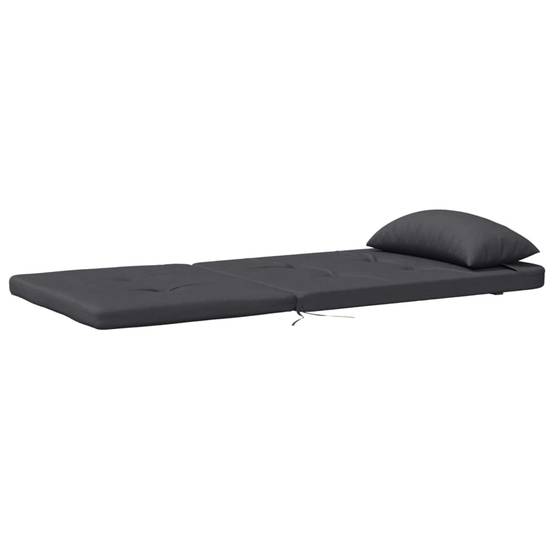 Coussins de chaise adirondack tissu oxford anthracite 126 x 58 x 4.5 cm - PANGIVO - Image 5