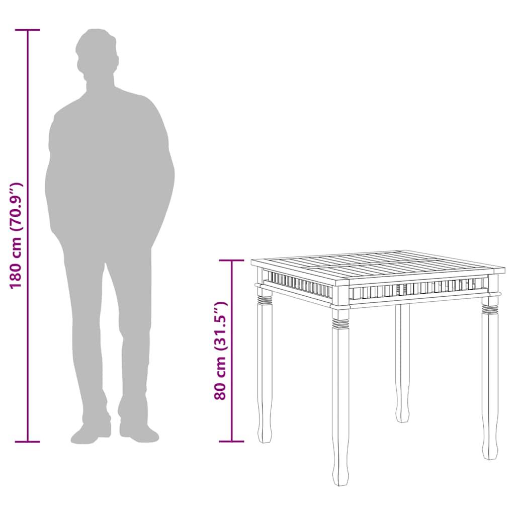 Table bois composite  Yunus Vert   - P87209V - Image 7