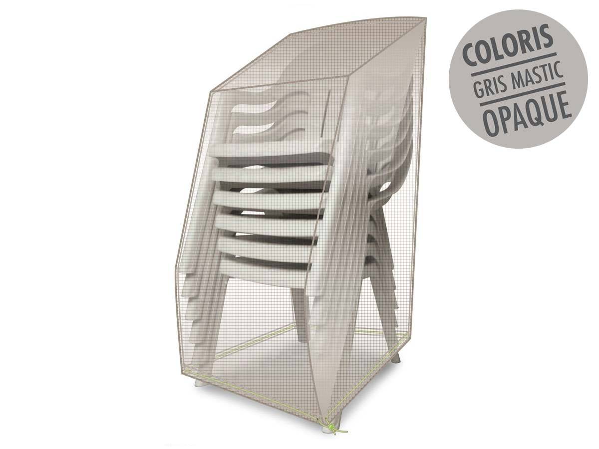 Housse de protection Cover Line pour chaises empilables - 66 x 66 x 110 cm - Jardiline - Imagen 1