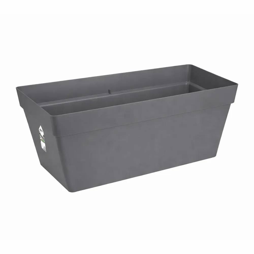 Elho - Lot de 2Jardinières 70 cm Elho® - Gris - Réservoir intégré - Image 4