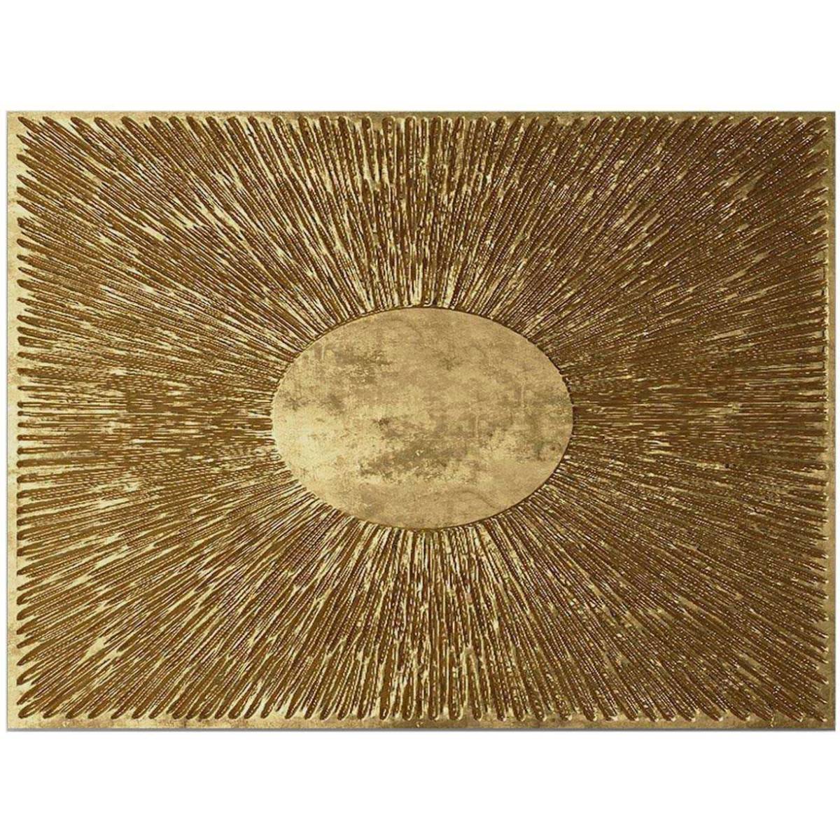 Hanah Home - Tableau Cercle et striure 70 x 100 cm - Imagen 1