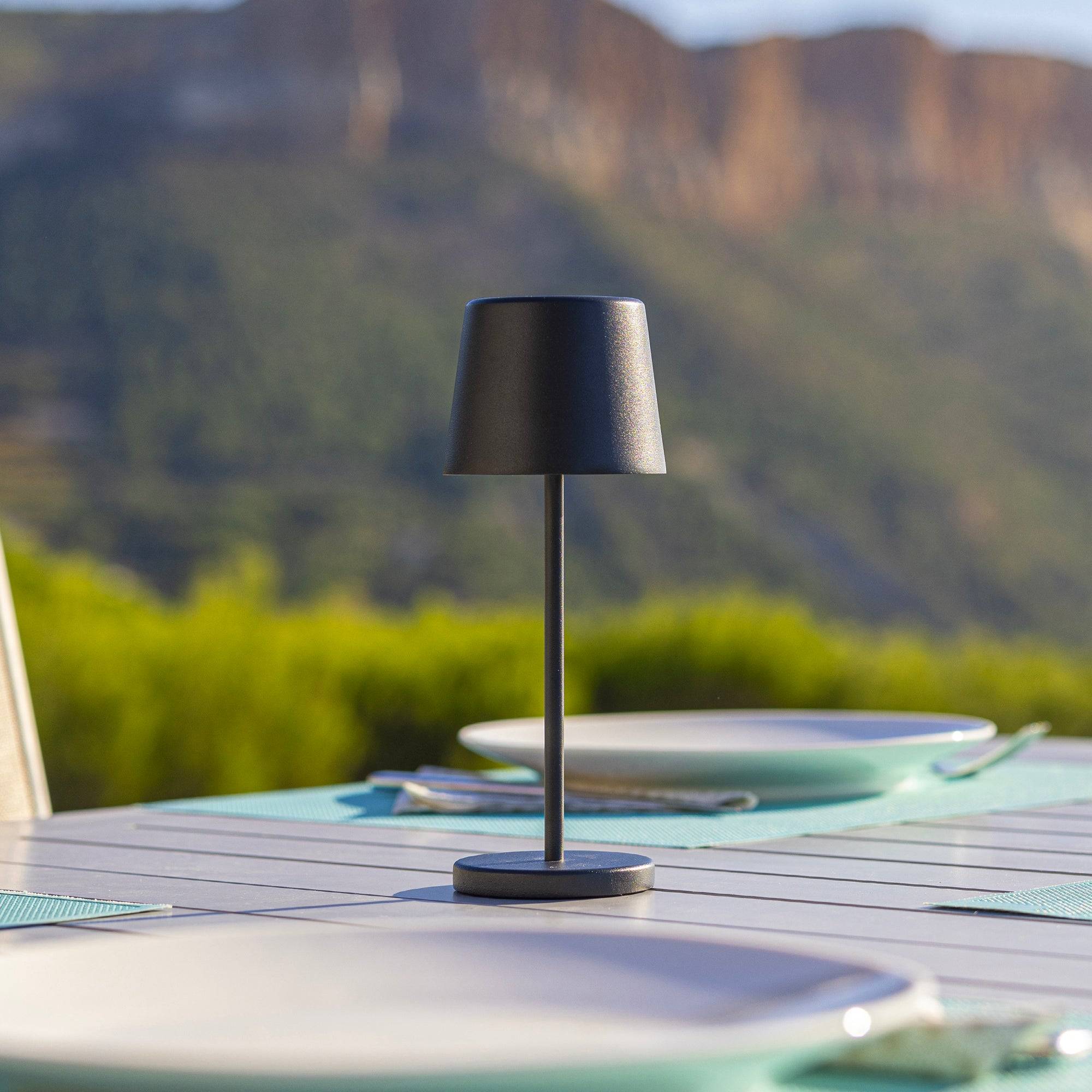 Lumisky - Lampe de table sans fil MINI KELLY Noir H22cm - Imagen 4