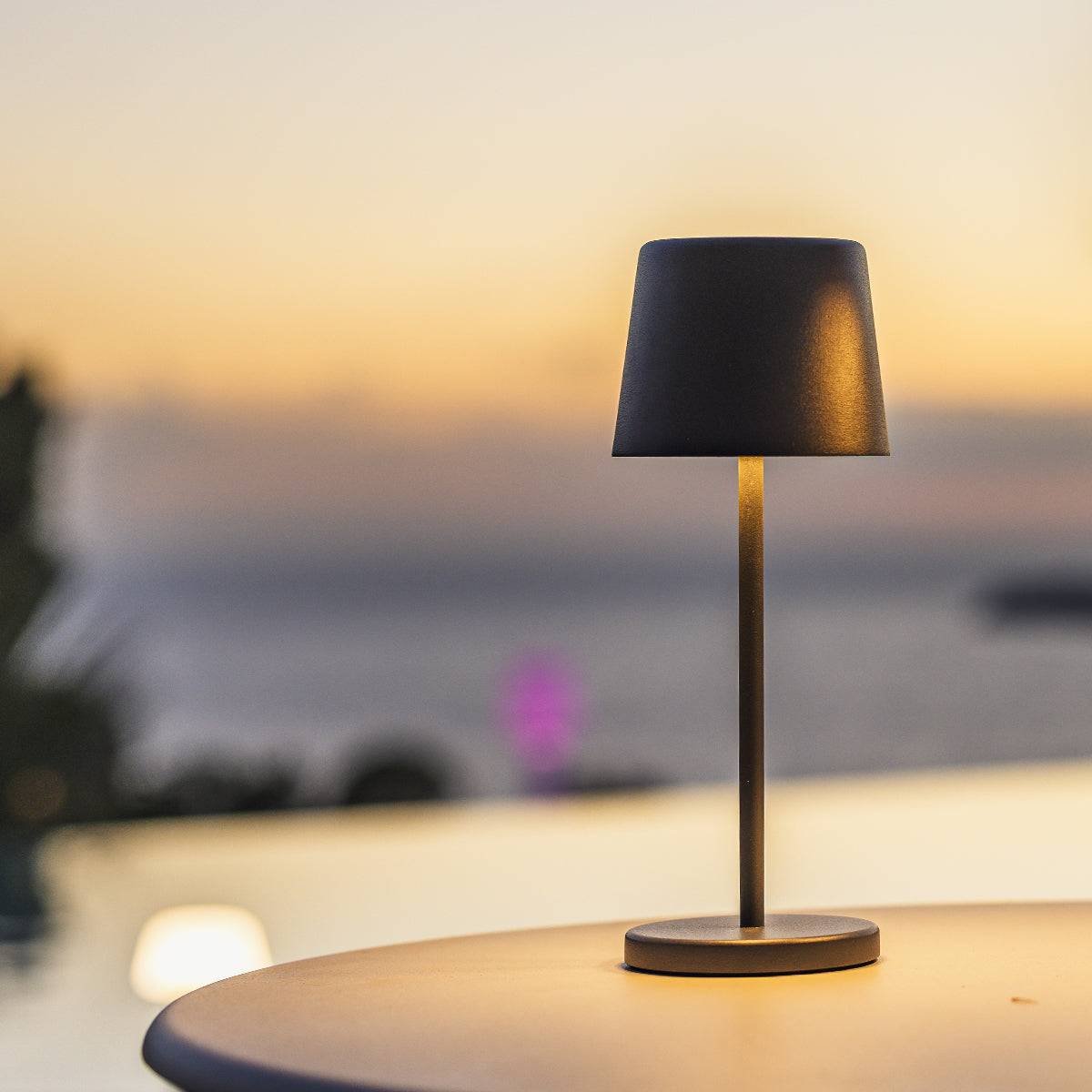 Lumisky - Lampe de table sans fil MINI KELLY Noir H22cm - Imagen 3