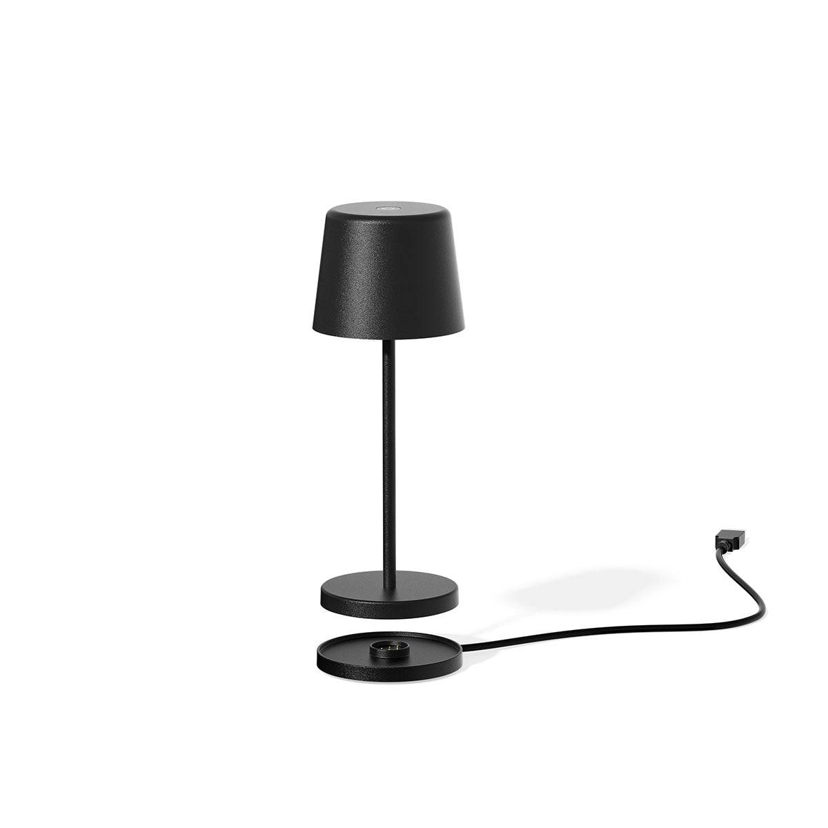 Lumisky - Lampe de table sans fil MINI KELLY Noir H22cm - Imagen 8