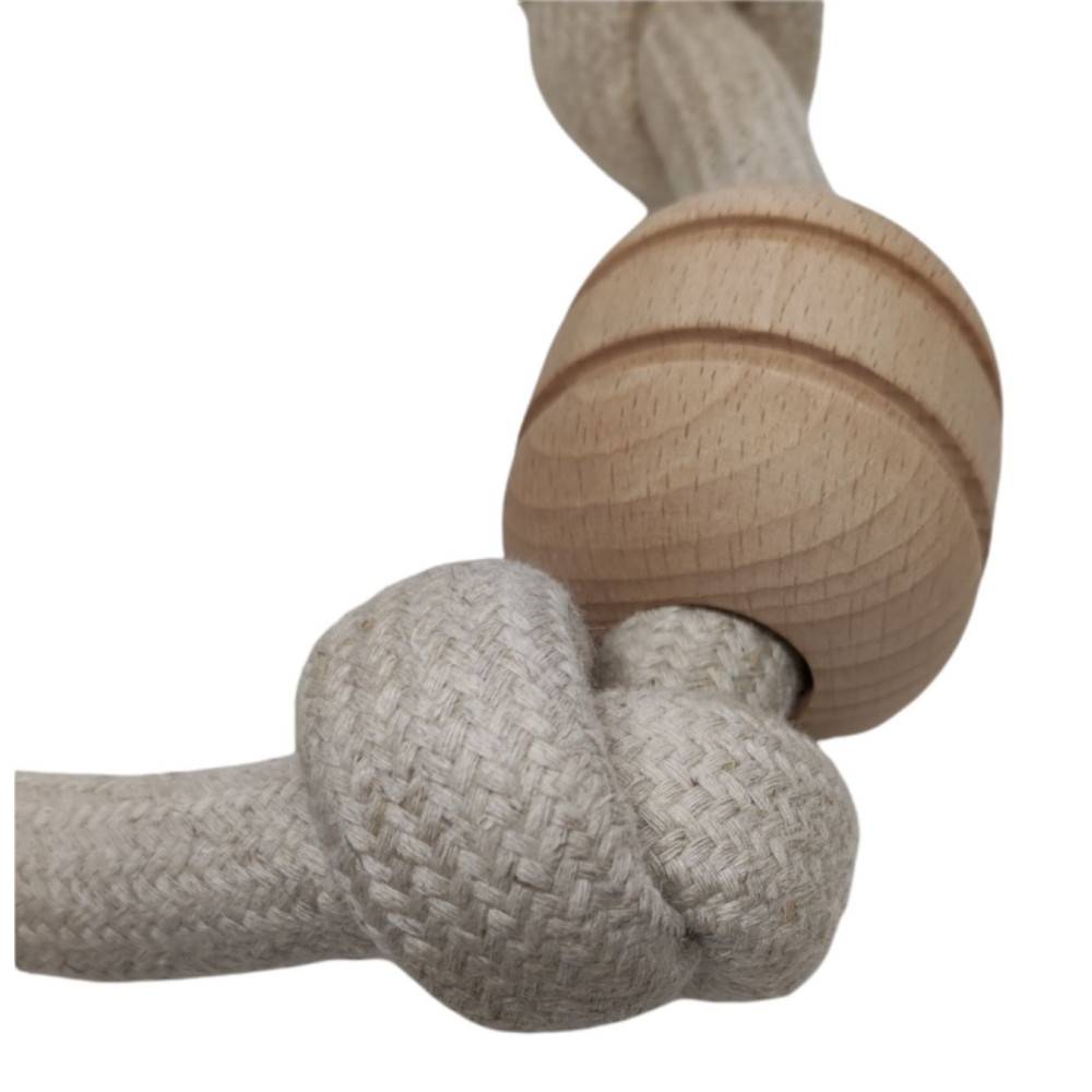animallparadise - Wild Mix 3 nœuds, taille ø 2 cm x 45cm, jouet pour chien. - Image 3