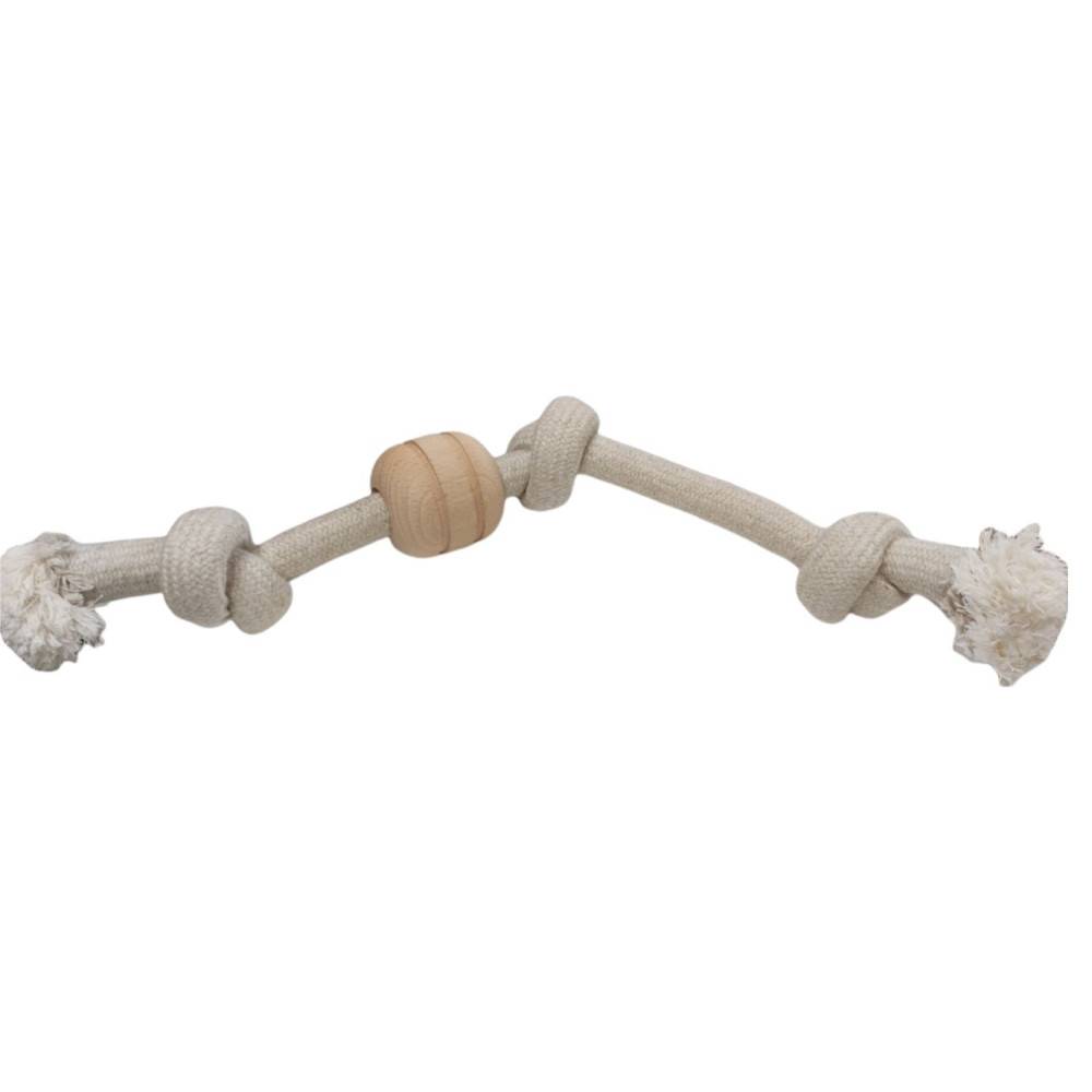 animallparadise - Wild Mix 3 nœuds, taille ø 2 cm x 45cm, jouet pour chien. - Image 6