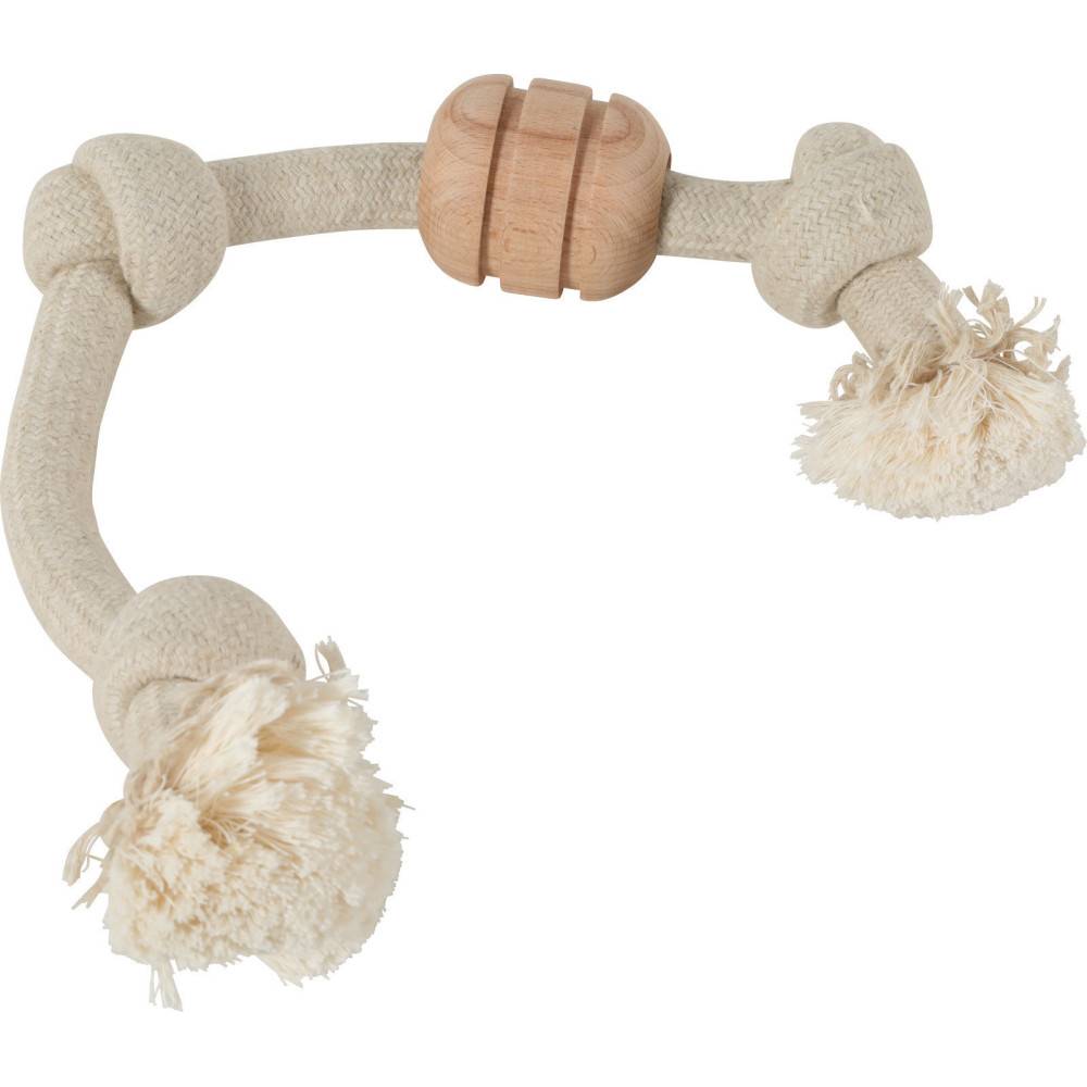 animallparadise - Wild Mix 3 nœuds, taille ø 2 cm x 45cm, jouet pour chien. - Image 1