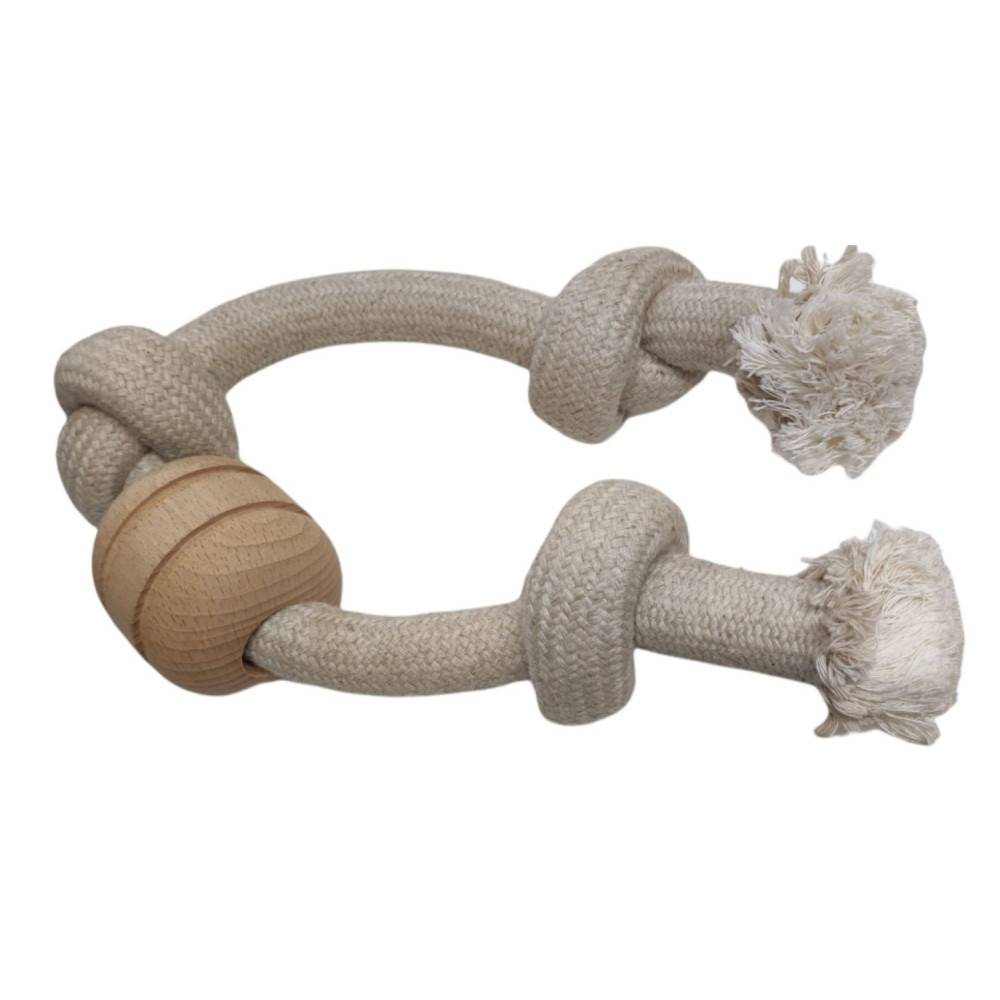 animallparadise - Wild Mix 3 nœuds, taille ø 2 cm x 45cm, jouet pour chien. - Image 4