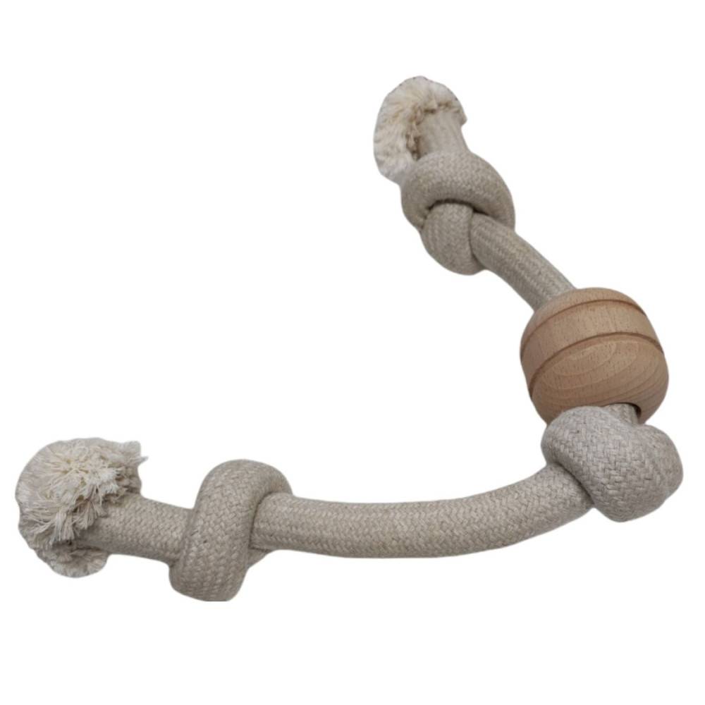 animallparadise - Wild Mix 3 nœuds, taille ø 2 cm x 45cm, jouet pour chien. - Image 2