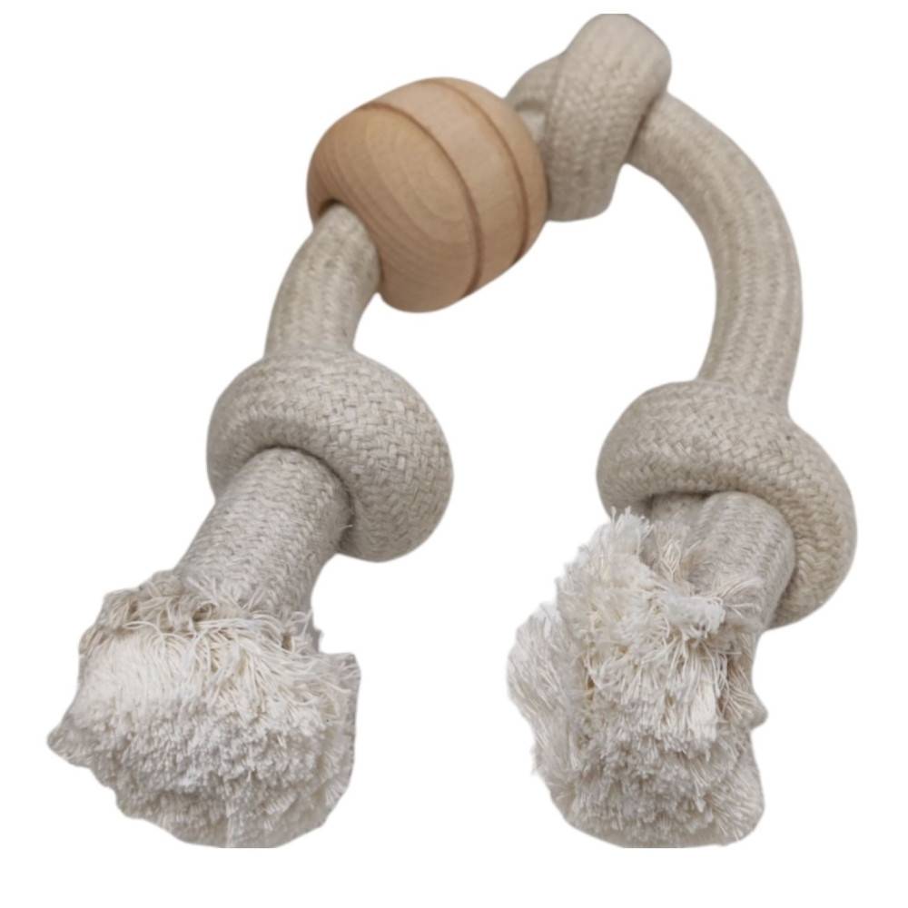 animallparadise - Wild Mix 3 nœuds, taille ø 2 cm x 45cm, jouet pour chien. - Image 5