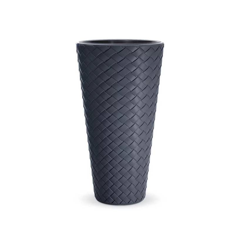 Lem Select - Pot de fleurs Matuba Slim Anthracite 23L - Imagen 1