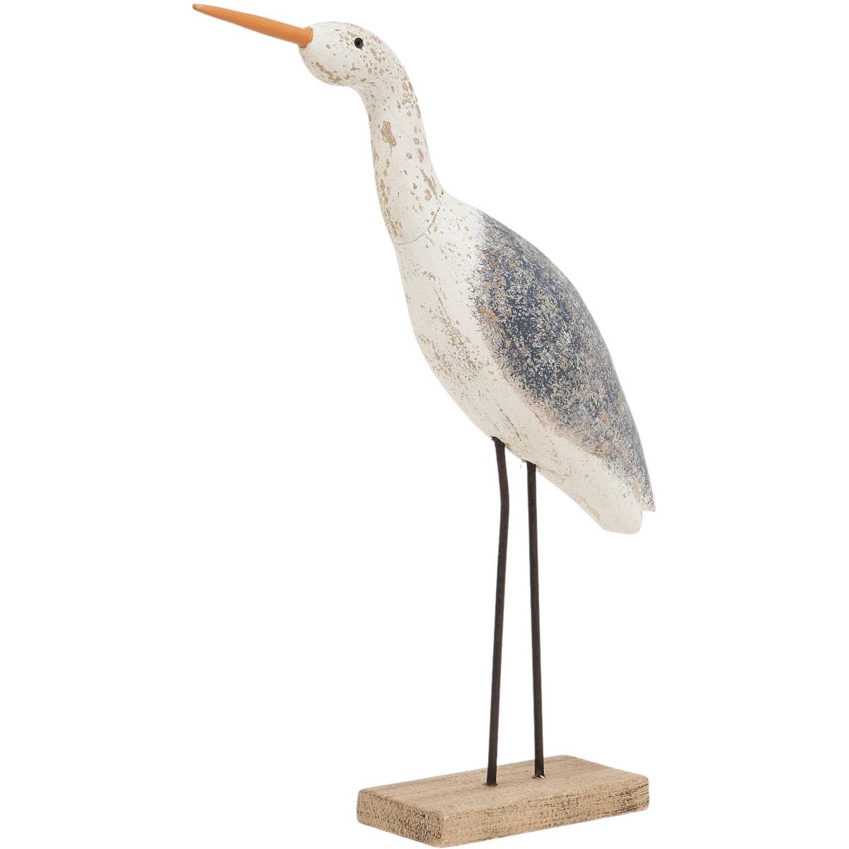 Batela - Oiseau en bois sur socle 33 x 46 cm - Imagen 1