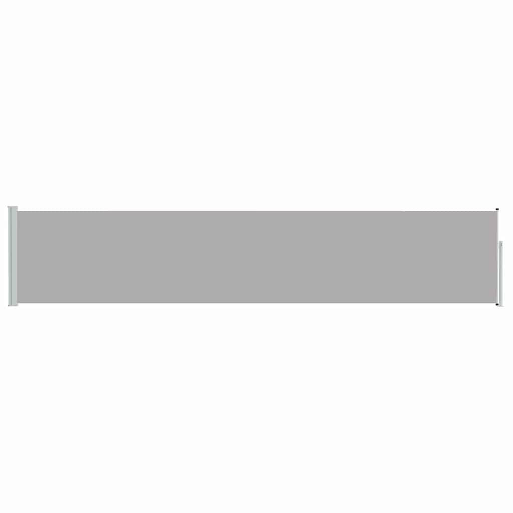 Vidaxl - Auvent latéral rétractable de patio 100x500 cm Gris vidaXL 48386 - Imagen 8