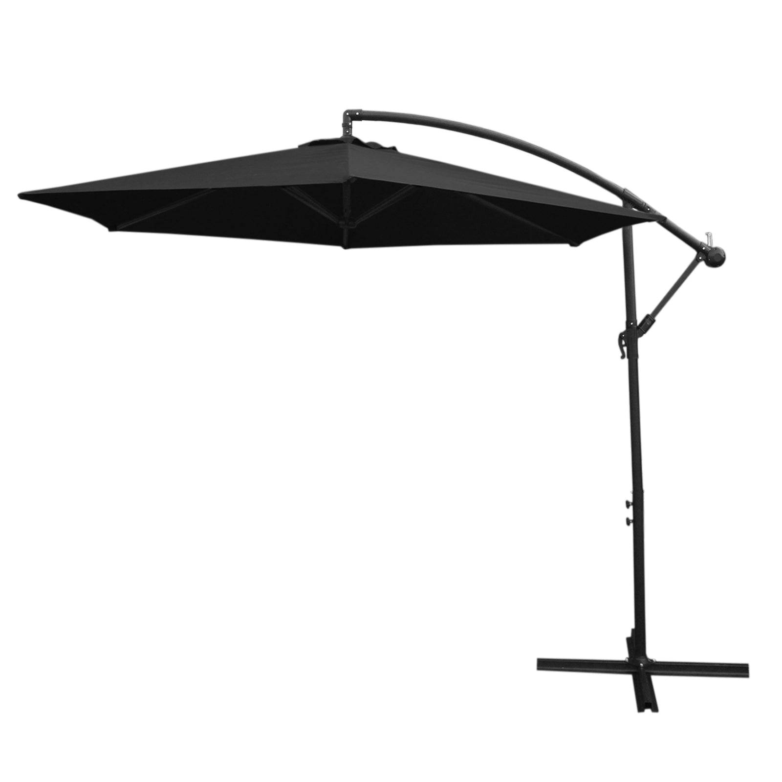 Monstershop - Parasol Cantilever Noir - Imagen 1