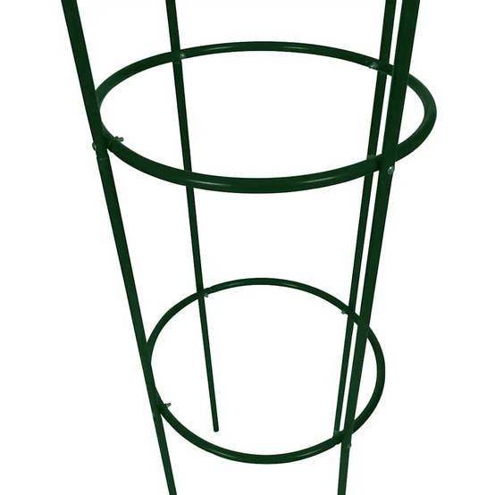 Lot 2 Tuteurs Colonne Fer Forme Tour pour Rosiers Grimpants 190cm Vert - ComfortXL Outdoor Living - Image 6
