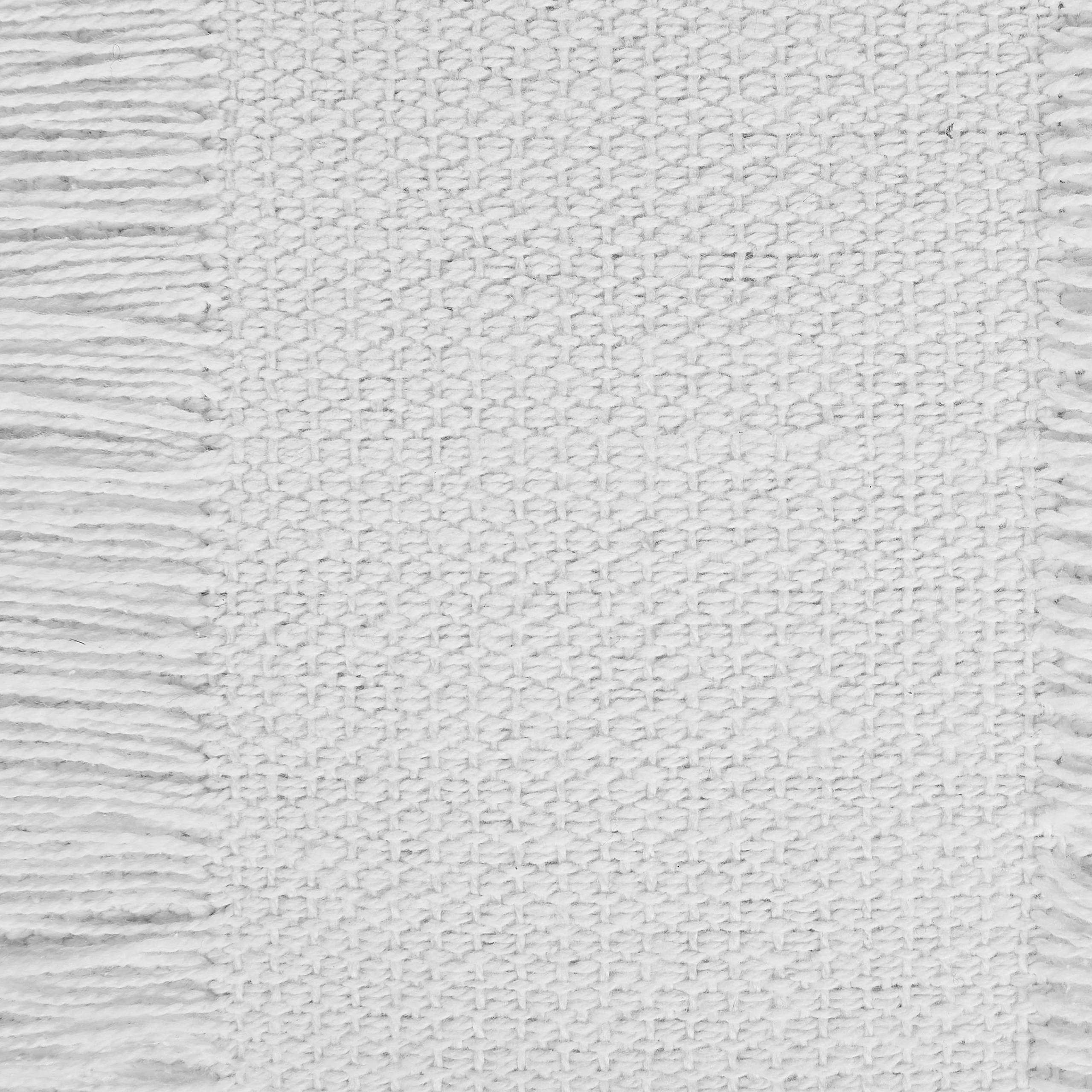 Beliani - Coussin de sol Coton Blanc OULAD - 50x50x20- Beliani - Image 5
