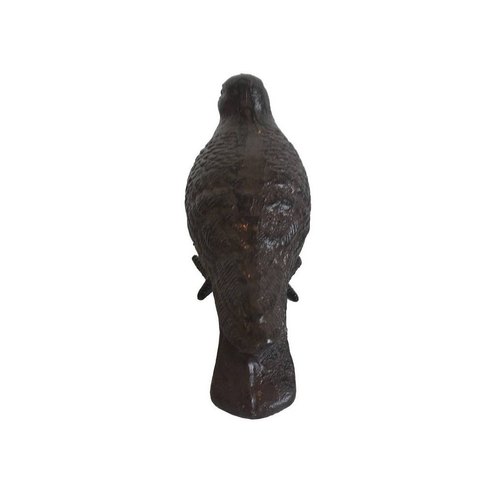 Pigeon en fonte marron 19 x 8 x 12 cm Chemin de campagne - Imagen 4