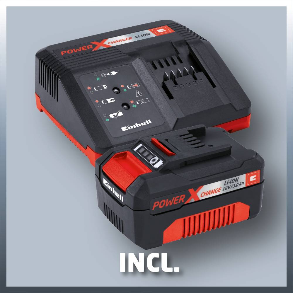 Einhell - Tronçonneuse sans fil 18 V - 25 cm - GE-LC 18 Li Kit Einhell - Imagen 5