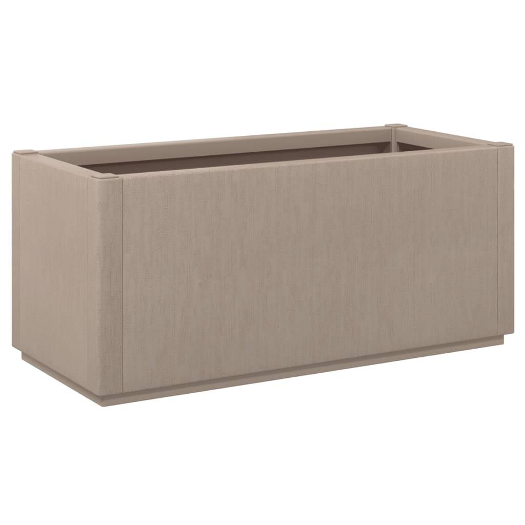 ComfortXL - Jardinière rectangulaire en polypropylène pour extérieur 80L 80 cm Marron – ComfortXL Outdoor Living - Image 6