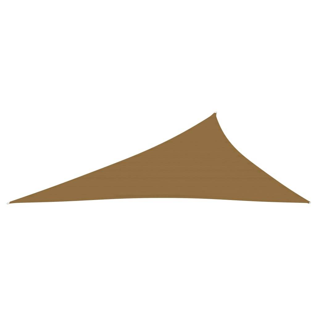 Helloshop26 - Voile toile d'ombrage parasol 160 g/m² taupe 3 x 4 x 5 m PEHD - Imagen 2