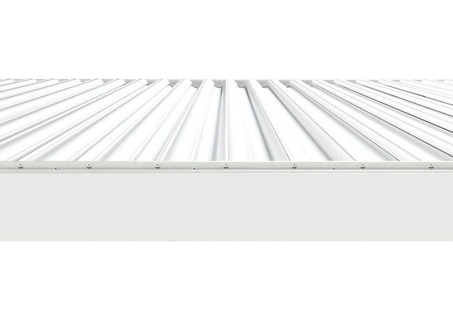 Pergola Bioclimatique Aluminium Autoportante Motorisée Éclairée 4x3,5 Blanc SV ORIAL France - Image 10