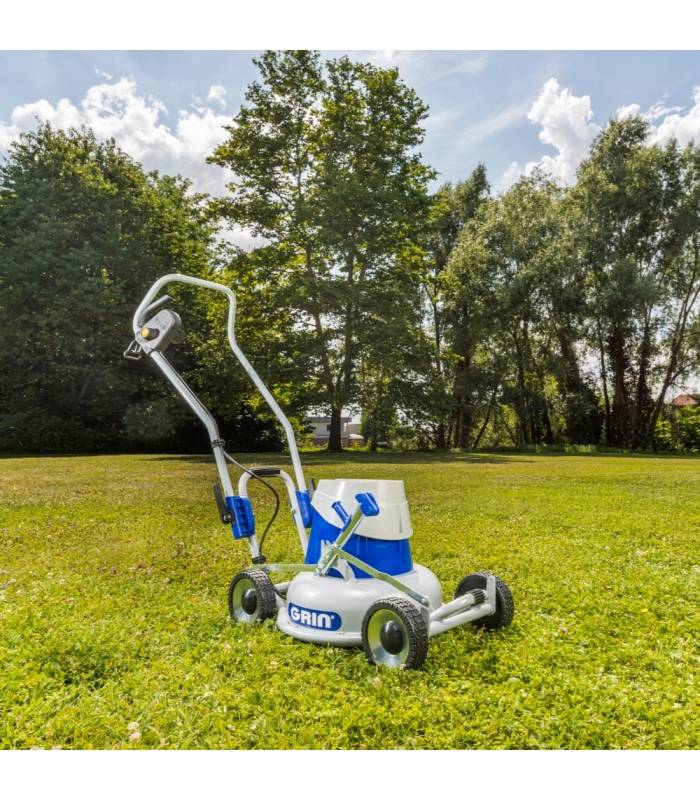 Grin - Tondeuse mulching électrique, 1600W, Largeur de coupe 37 cm - GRIN EM37 - Image 7