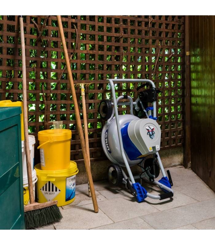 Grin - Tondeuse mulching électrique, 1600W, Largeur de coupe 37 cm - GRIN EM37 - Image 6