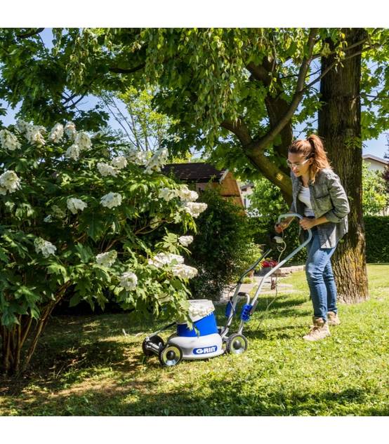 Grin - Tondeuse mulching électrique, 1600W, Largeur de coupe 37 cm - GRIN EM37 - Image 8