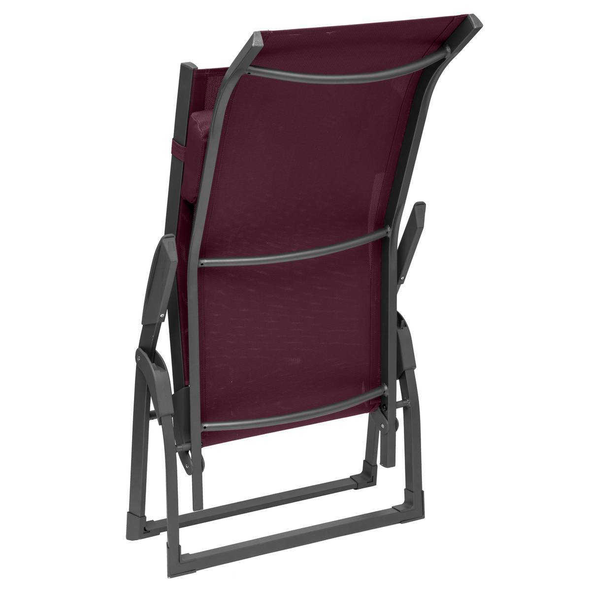 Hesperide - Transat "Decima" bordeaux & graphite aluminium traité époxy en texaline Hespéride - Imagen 5