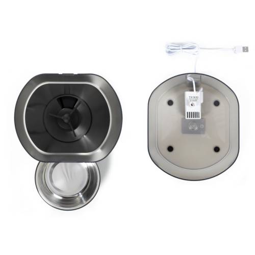 Livoo - Distributeur de croquettes et fontaine pour chat et petit chien - Image 3