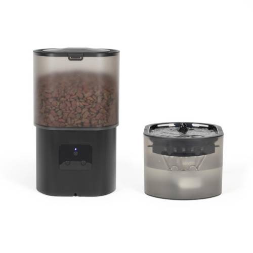 Livoo - Distributeur de croquettes et fontaine pour chat et petit chien - Image 4