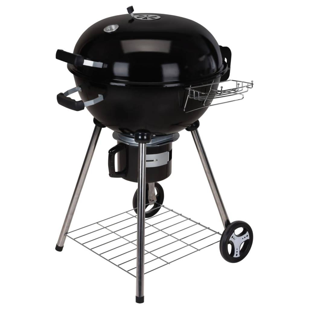 Barbecue à charbon D57 avec couvercle sur roues - Image 6