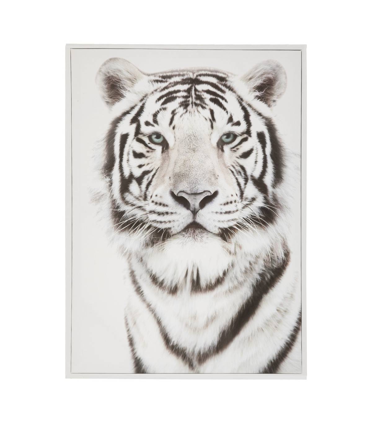 Tableau Toile murale imprimée et encadrée Tigre 50 x 70 cm - Imagen 1