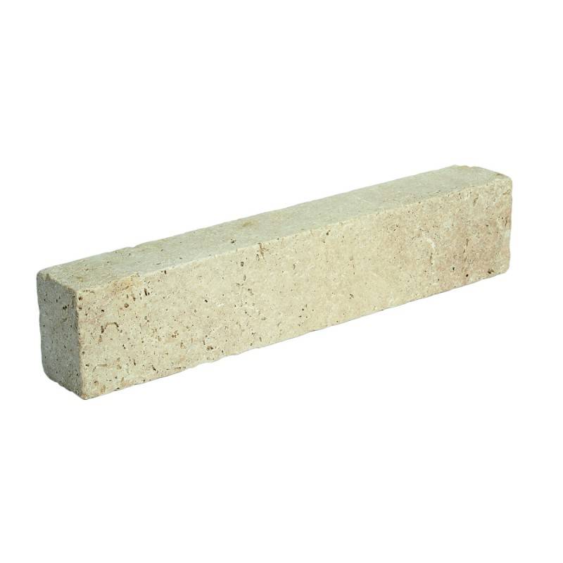 Jardinex - Bordure de jardin travertin 30 x 10 x 10 cm - Beige  (Lot de 30) - Jardinex - Imagen 1