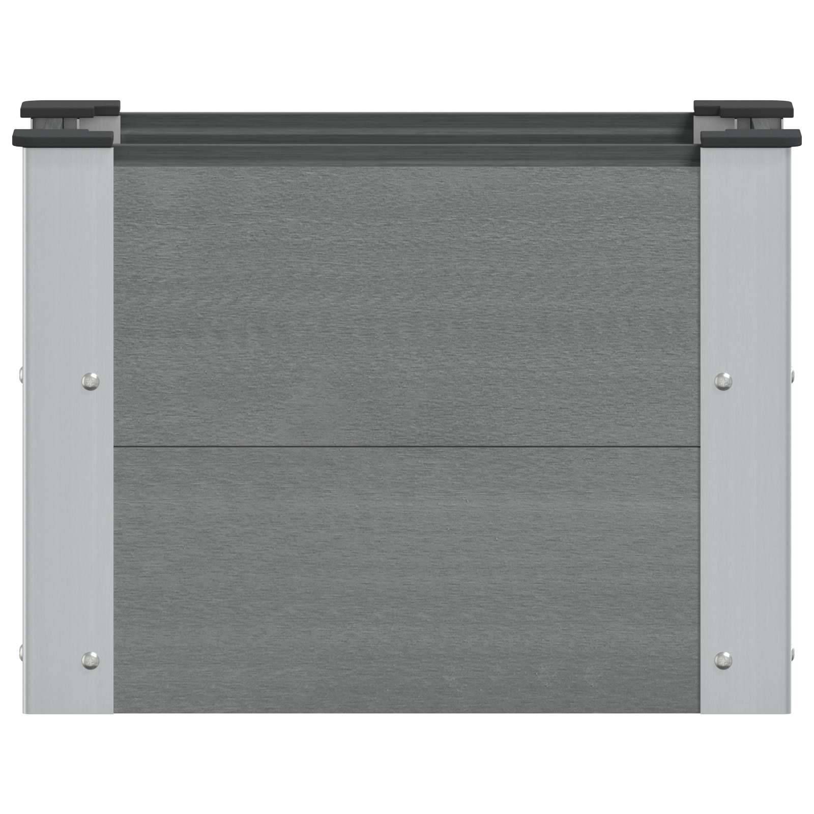 Prolenta Premium - Jardinière aluminium gris 50 x 30 x 36 cm - Prolenta premium p335.9 - Image 3