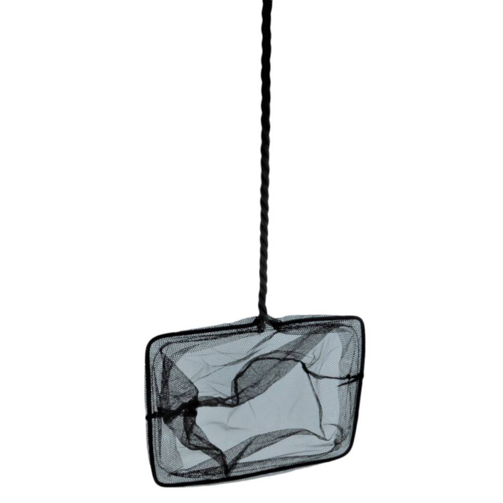 Epuisette filet noir, maille moyenne, 20 cm x 16 x 53 cm aquarium - Imagen 4
