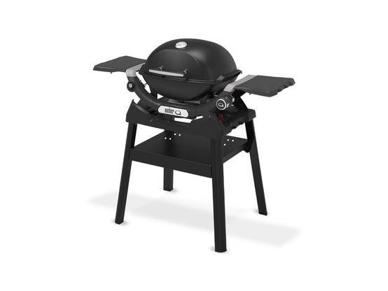 Weber - Barbecue à gaz Q 1200N noir avec pied + Rôtissoire - Weber - Image 3