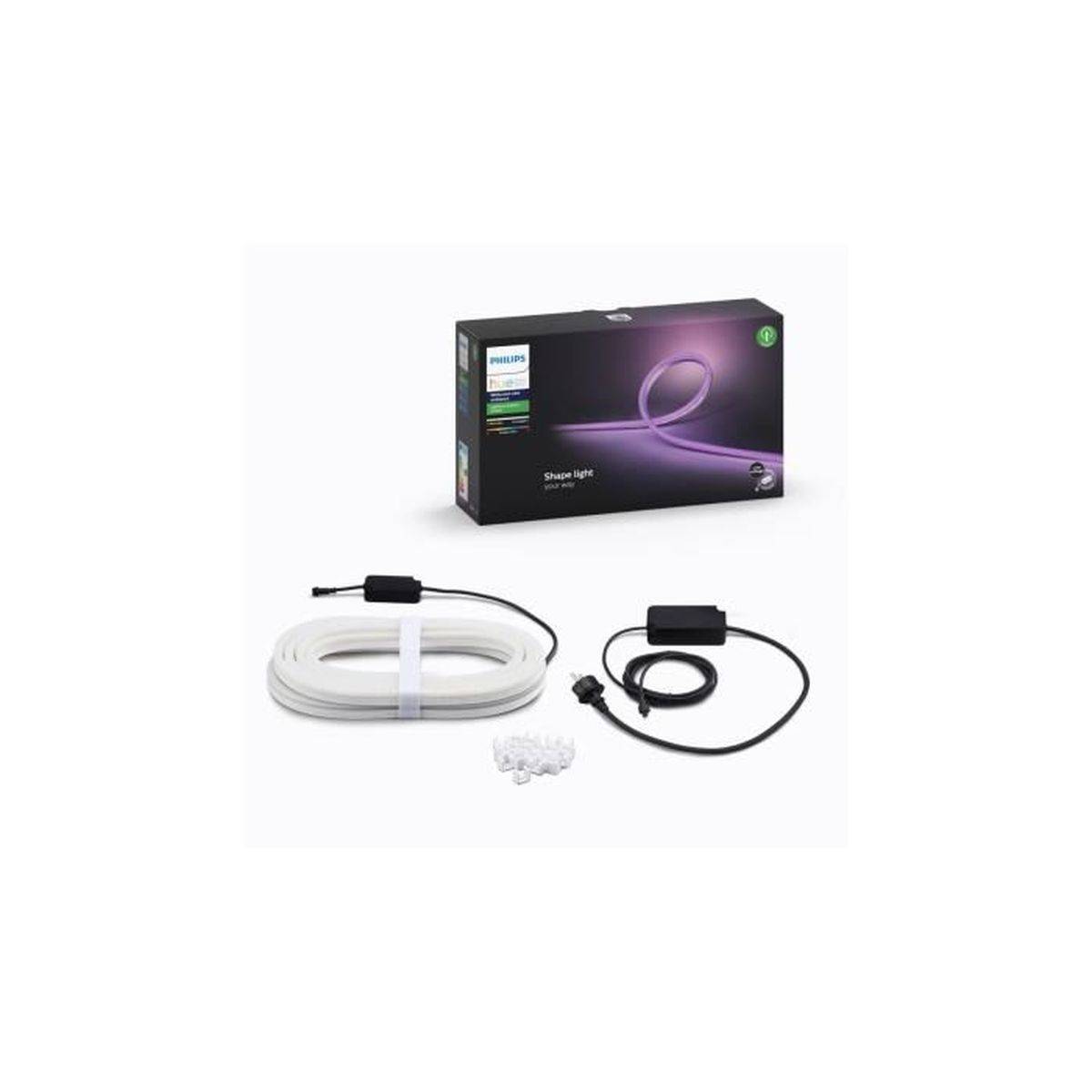 Philips - Bande lumineuse extérieure connectée 5 m IP67, blanc et couleurs 2000-6500 K - Philips Hue - Image 2
