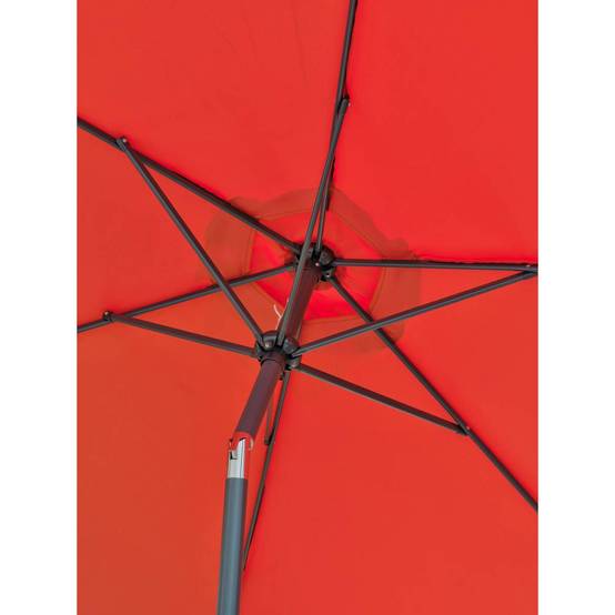 Dcb Garden - Parasol Inclinable à Manivelle "Marbella" 270cm Terracotta - Image 7