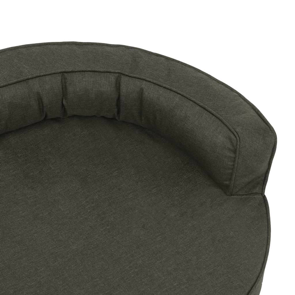 Vidaxl - Matelas de lit ergonomique pour chien 75x53 cm Aspect de lin vidaXL 171290 - Imagen 4